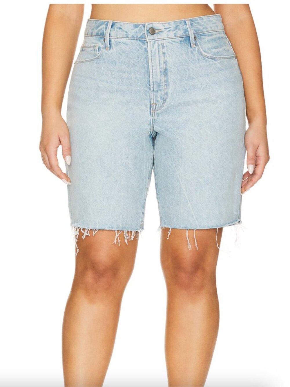 NWT Good American Bermuda in Indigo473 size 28